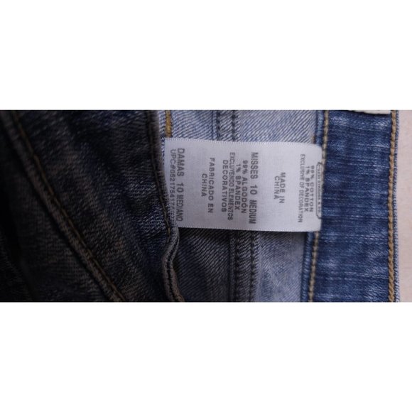 Levis Signature Womens Misses 10 Long Bootcut Mid Rise Denim Jeans 28X31 - Picture 11 of 11